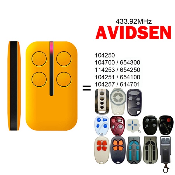 Compatible Avidsen 433.92mhz Avidsen télécommande copieuse compatible